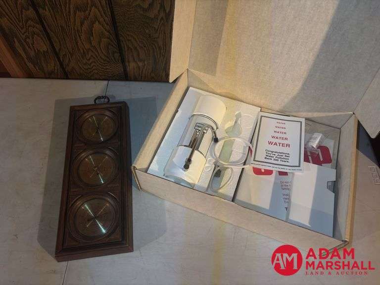 Water Pollution Set and Barometer