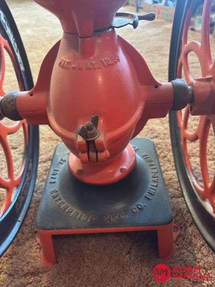 Antique Coffee Grinder Missing Lid Philadelphia