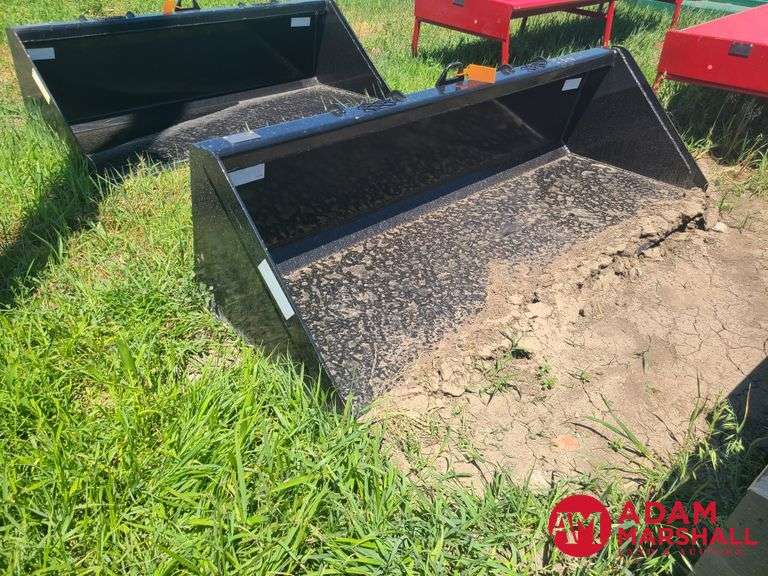 Unused Industrias America Bucket For Skid Steer - 84IN