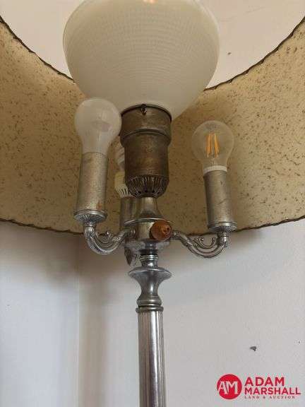 Marble Based Antique Floor Lamp