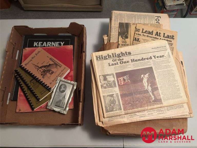Old Newspapers, Cookbooks & More