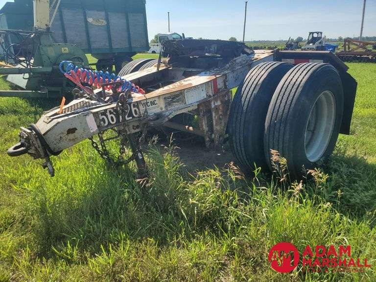 1997  Fruehauf  Fixed Single Axel Dolly Trailer