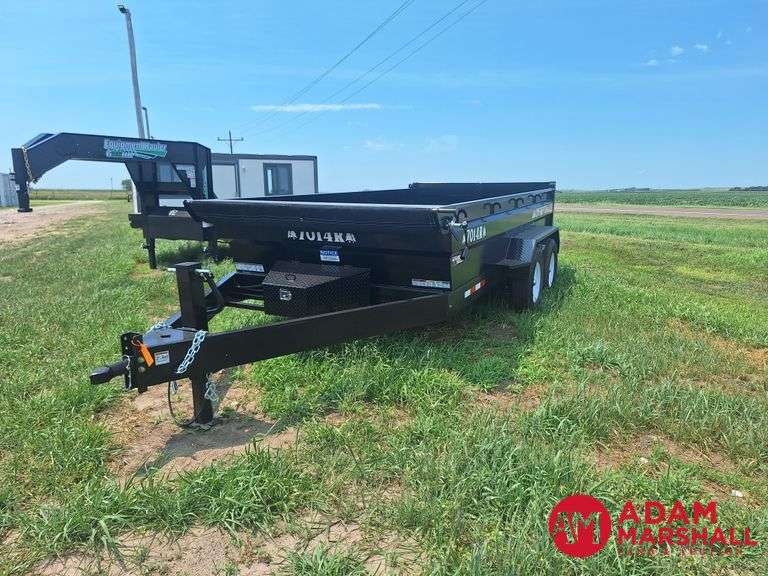 Unused 2025 Industrias America 7014R x 14FT Dump Trailer
