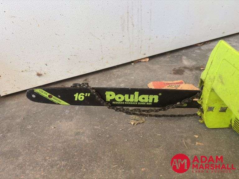 Electric Corded Poulan Chainsaw
