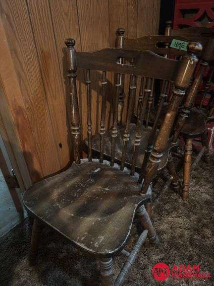 (3) Sturdy Vintage Chairs