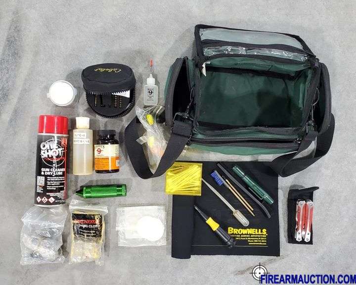 Utility Bag W/ Gun Cleaning Items