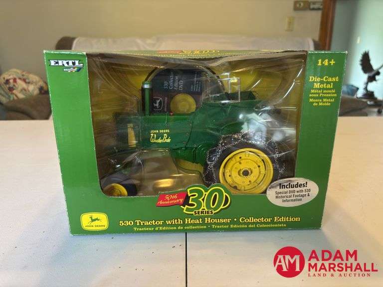 Ertl John Deere 530 Tractor with Heat Houser