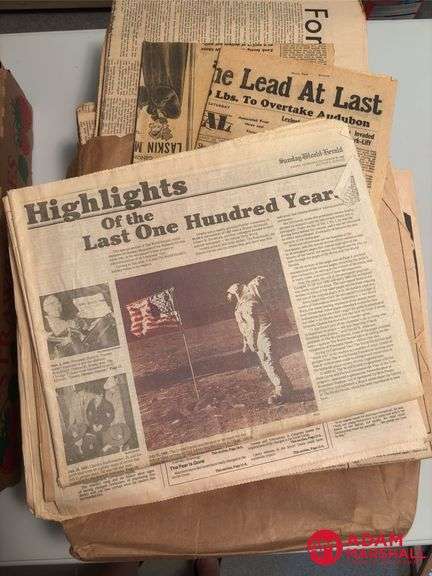 Old Newspapers, Cookbooks & More