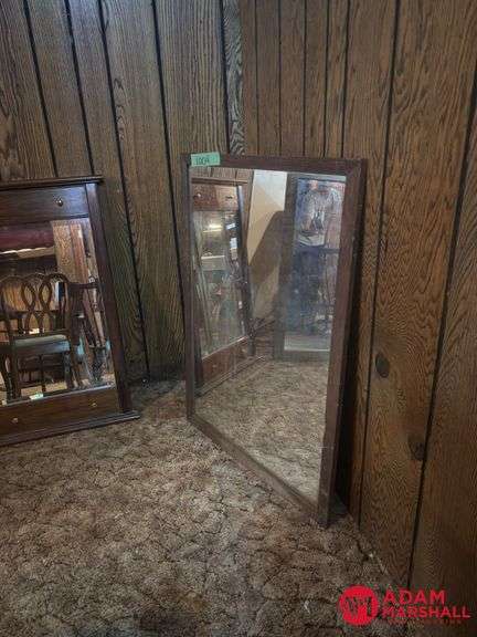 Three Large Mirrors One Broken