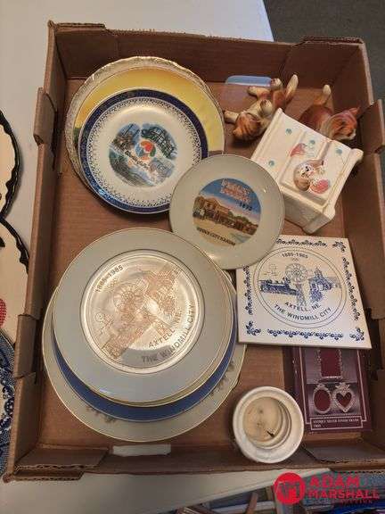 Various Picture Frames, Decorative Plates & More