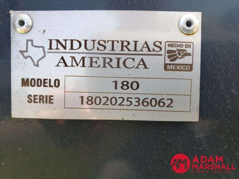 Unused 2025 Industrias America 180 Blade - 8FT