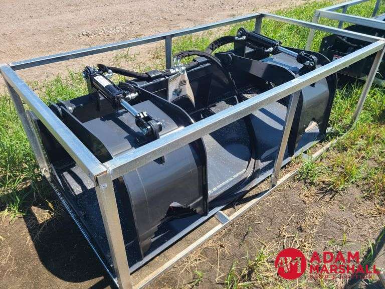 Unused Wolverine 72" Grapple Bucket for Skid Steer