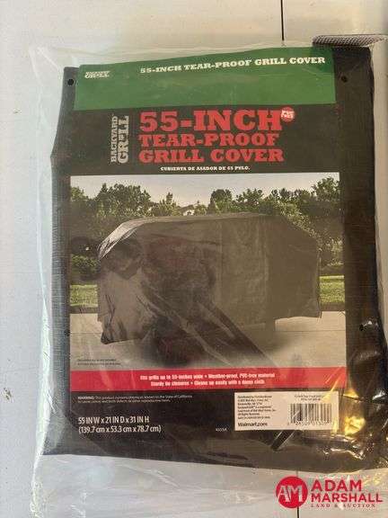 New Grill Cover & BBQ Set