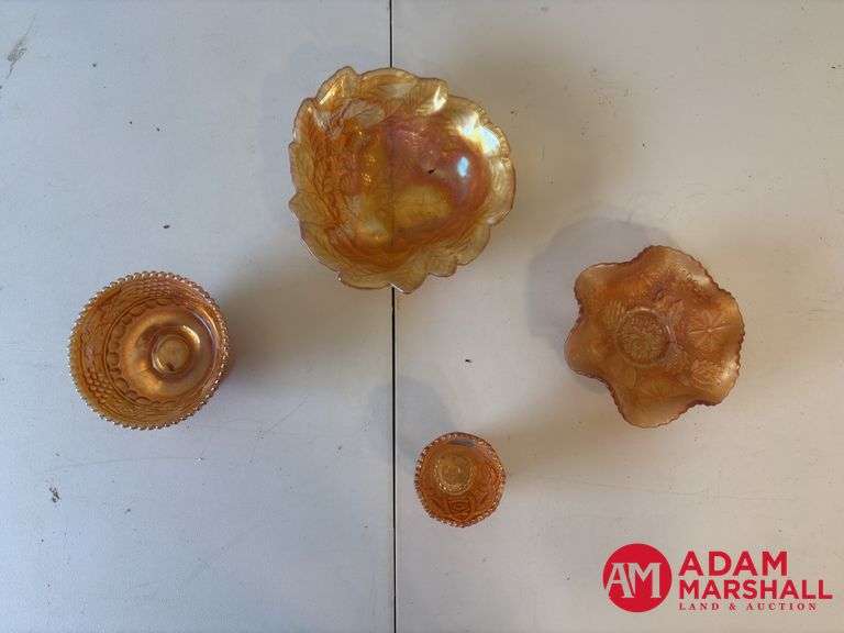 Carnival Glass (4 Piece)