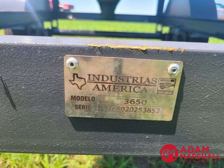 Unused 2024 Industrias America 3650 Portable Bulk Feed Bin