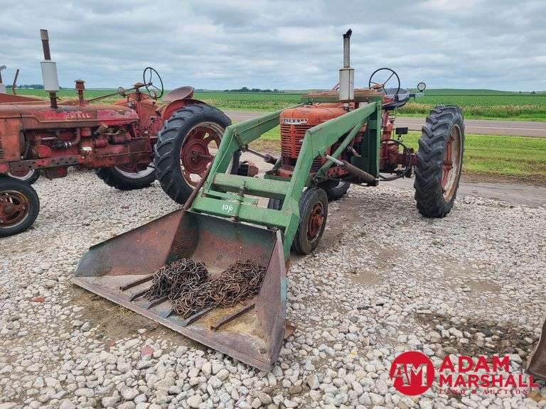 1951  Farmall  H  Tractor w/ Loader - Gasoline