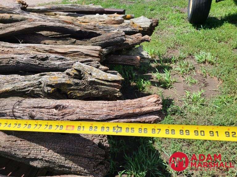 Wood Fence Post Trailer - 10FT x 6FT