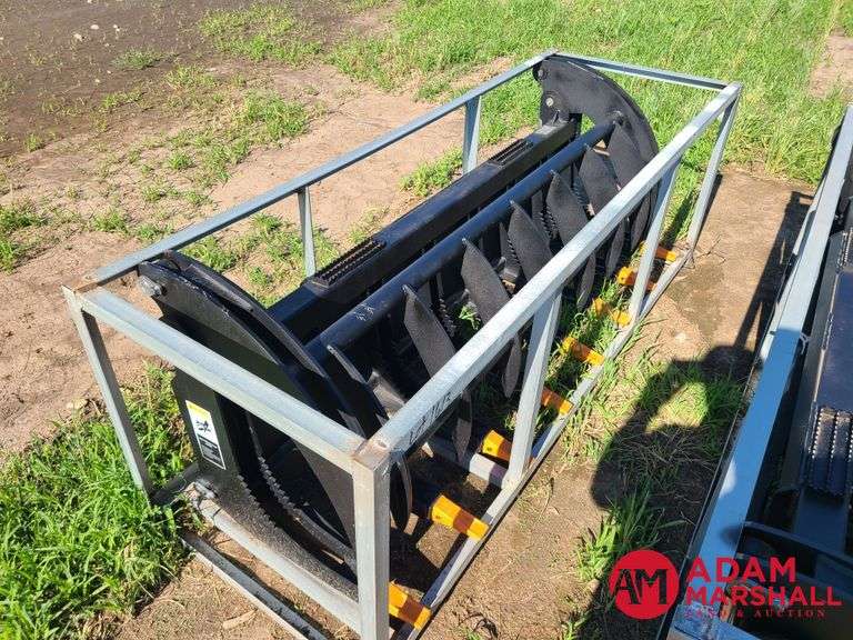 Unused 2024 Greatbear Heavy Grass Fork Grapple, 78" for Skid Steer
