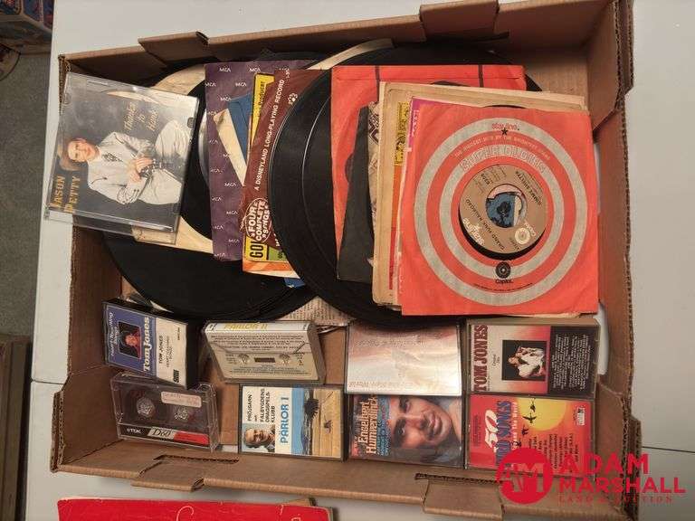 Cassettes, 8 Tracks & Sheet Music