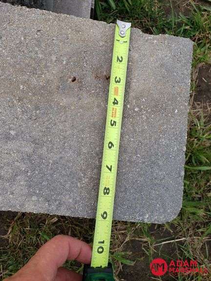 (8) Concrete Column Block - Granite