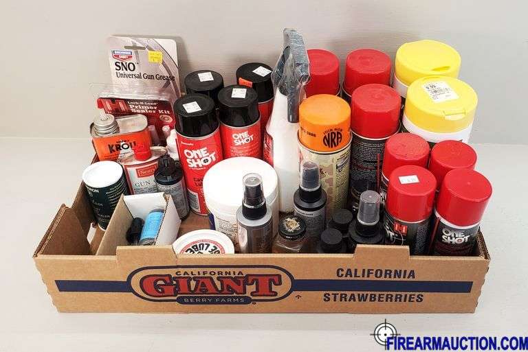 (33) Assorted Cleaner, Lube, Case Lube, Grease Sealer Kit, Etc  - * Some Partial Contents