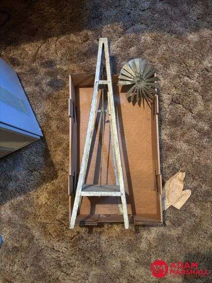 Windmill, Tool Box and Dehumidifier