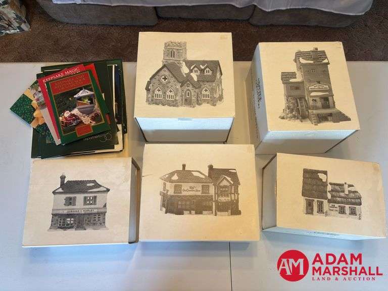 Assortment of Heritage Village Collection