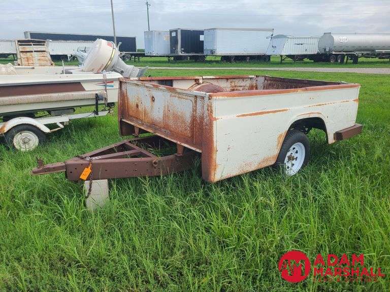 Shop Built  Pickup Box  Trailer - 8FT