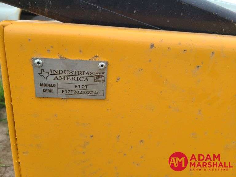Unused 2025 Industrias America F12T Box Scraper - 12FT