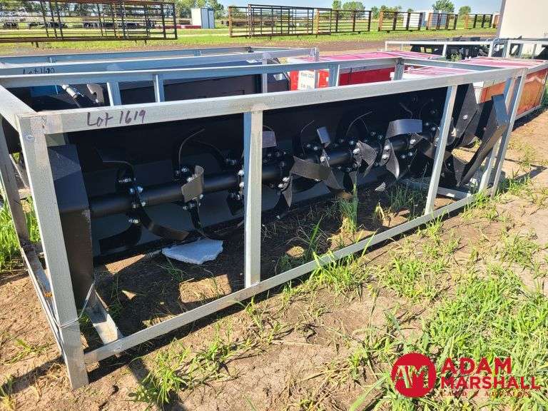 Unused 2024 Greatbear Rotary Tiller for Skid Steer - 72IN