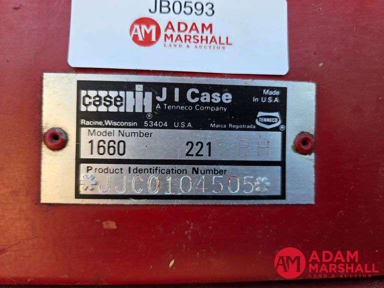 1992  Case  1660  Combine