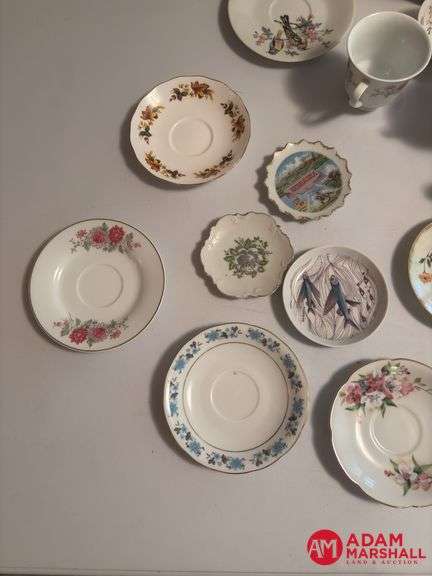 Various Cups & Saucers