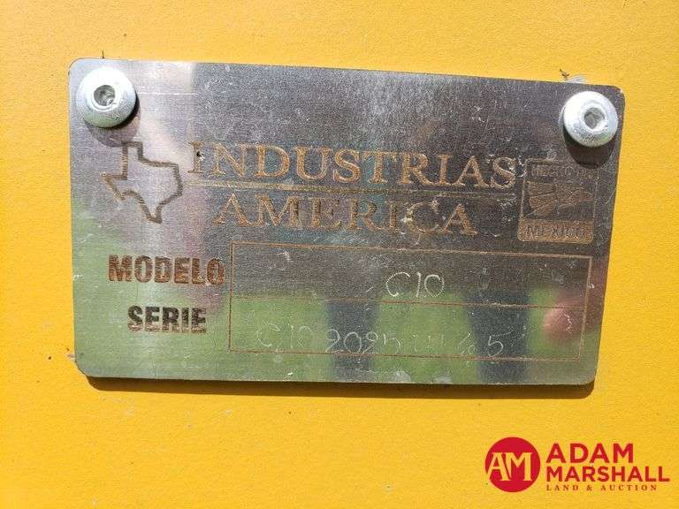 Unused Industrias America Metal feed Bunk 10FT