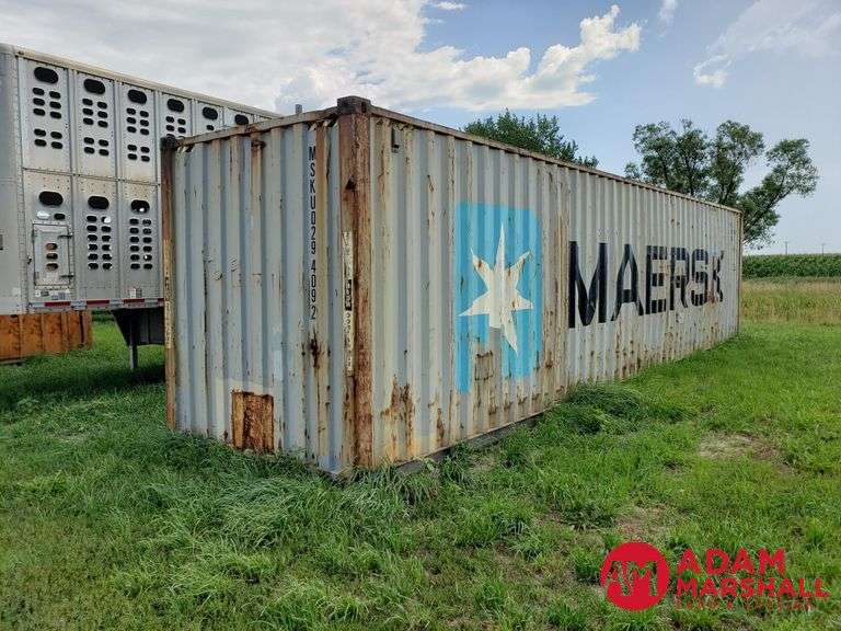 Used 40FT Shipping Container - MSKU0294092