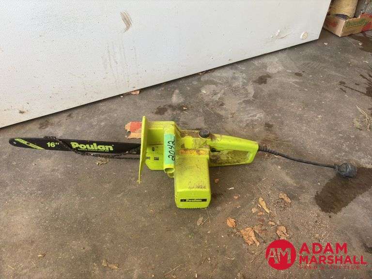 Electric Corded Poulan Chainsaw
