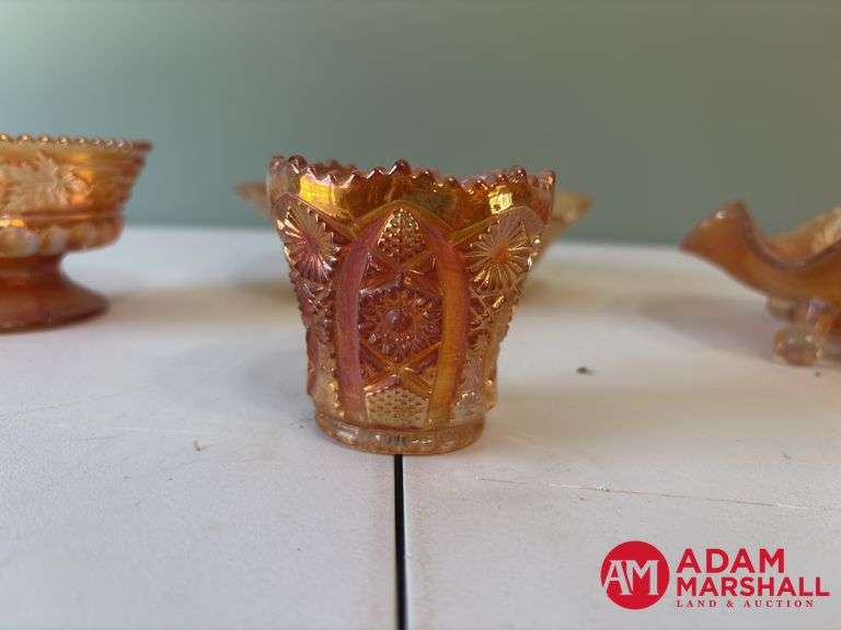 Carnival Glass (4 Piece)