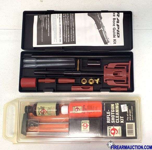 Tipton Rapid Deluxe Bore Guide Kit & Hoppe's Gun Cleaning Kit
