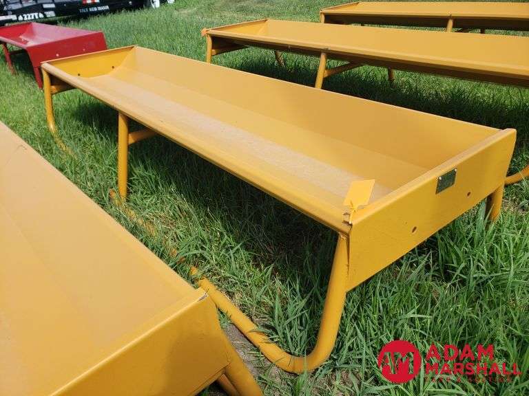 Unused Industrias America Metal feed Bunk 10FT