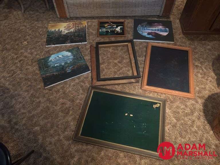 Vintage Pictures and Frames