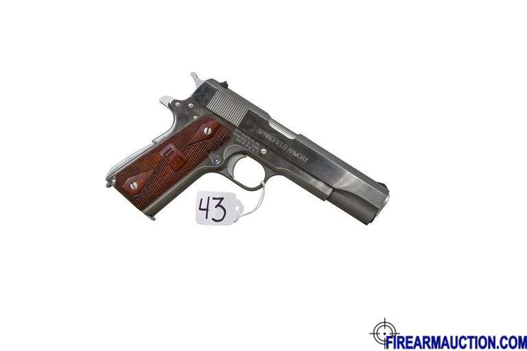 Springfield Armory Model 1911-A1 Pistol - 45 Auto - SN:  WW62483