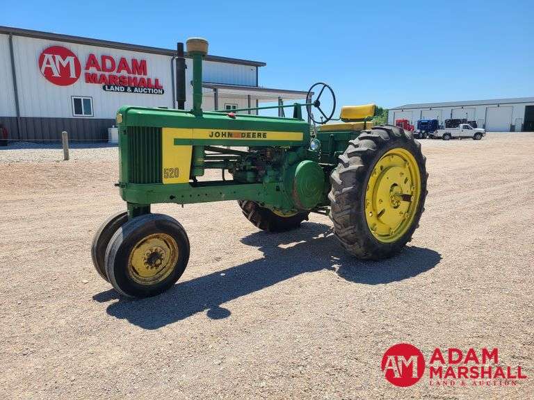 1958  John Deere  520  Row-Crop Tractor