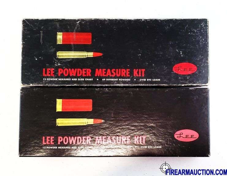 (2) Lee Powder Measure Kits - FirearmAuction.com LLC