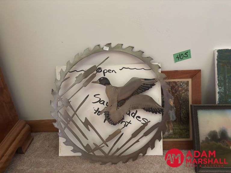 Saw Blade Art, Paintings & Frames