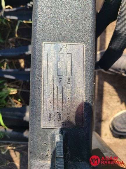 Unused 2024 Greatbear Heavy Grass Fork Grapple, 78" for Skid Steer