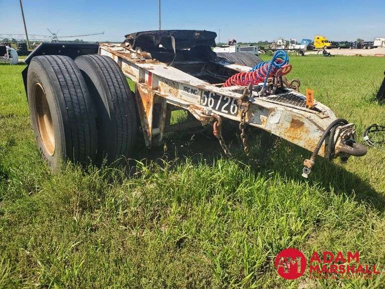 1997  Fruehauf  Fixed Single Axel Dolly Trailer