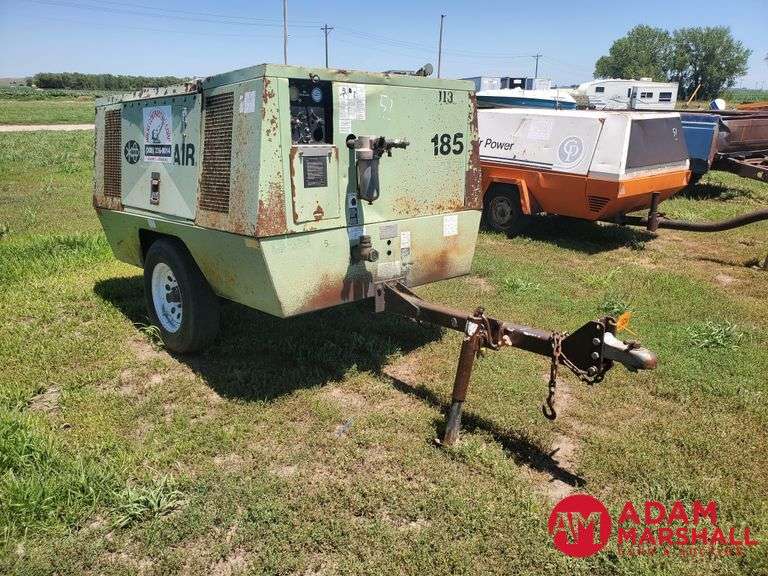 1997  Sullair  185  Portable Air Compressor - Diesel
