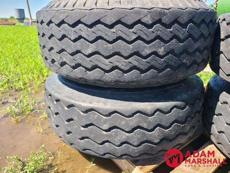 (4) Rims & Tires & (1) Rim