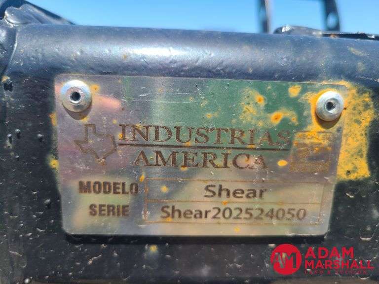 Unused 2025 Industrias America H-Frame Tree Shear For Skid