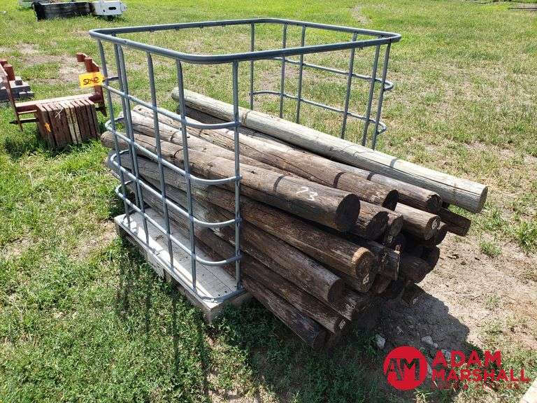 (40) Wood Post