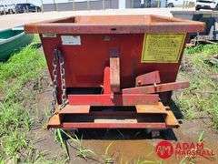 Wright  ½ Yard Self Dumping Hopper w/ Drain Valve & Casters